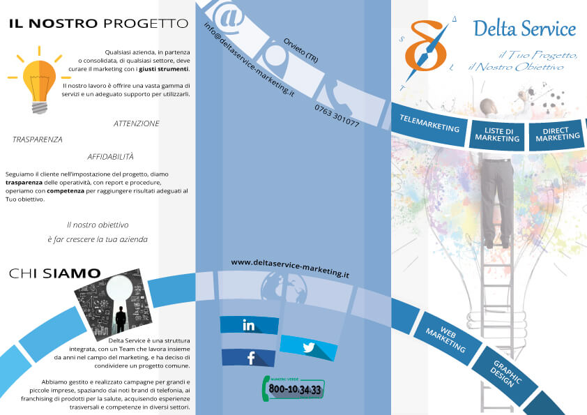 Delta Service - Flyer & Business Card