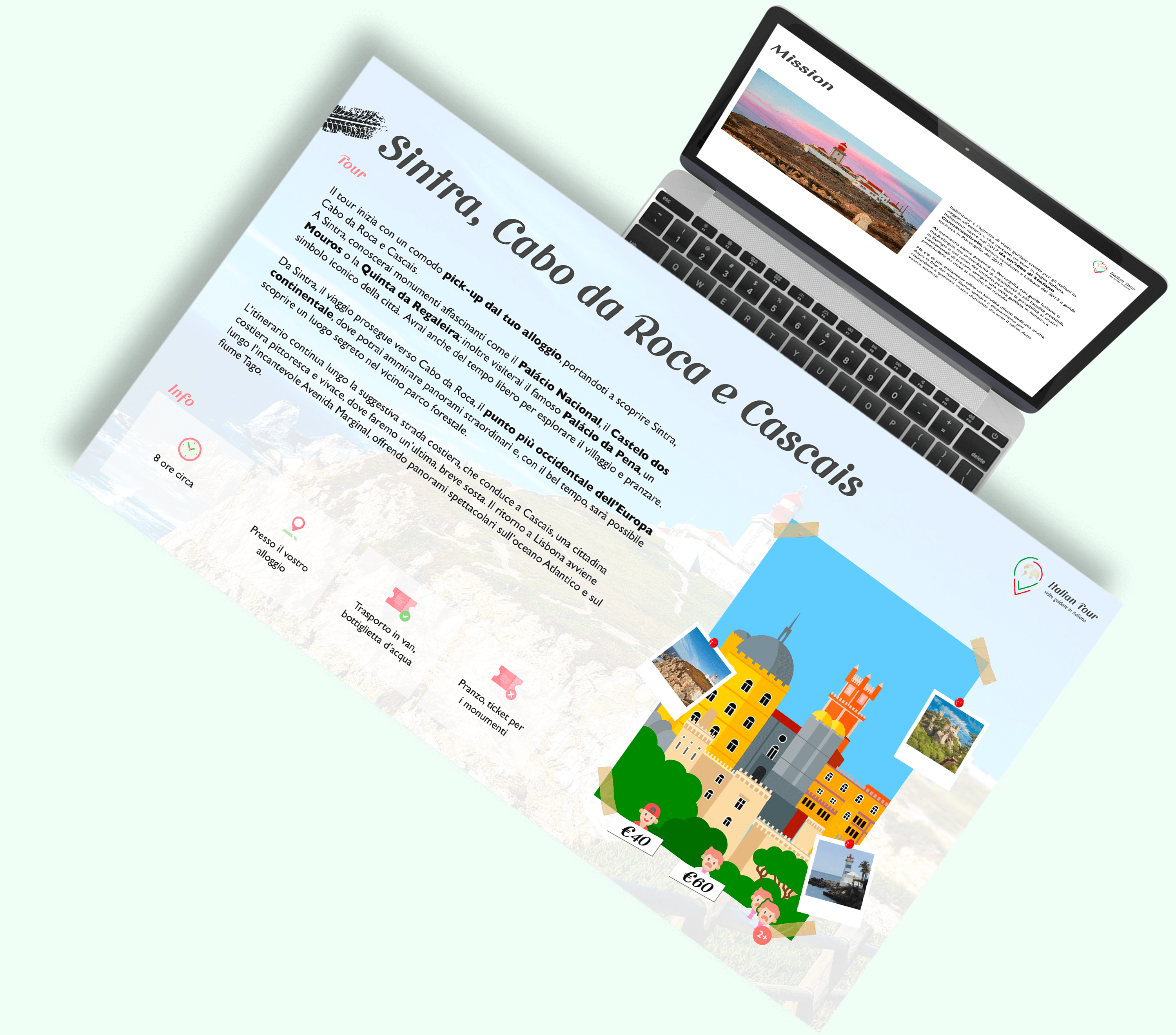 Italian Tour - Digital Brochure