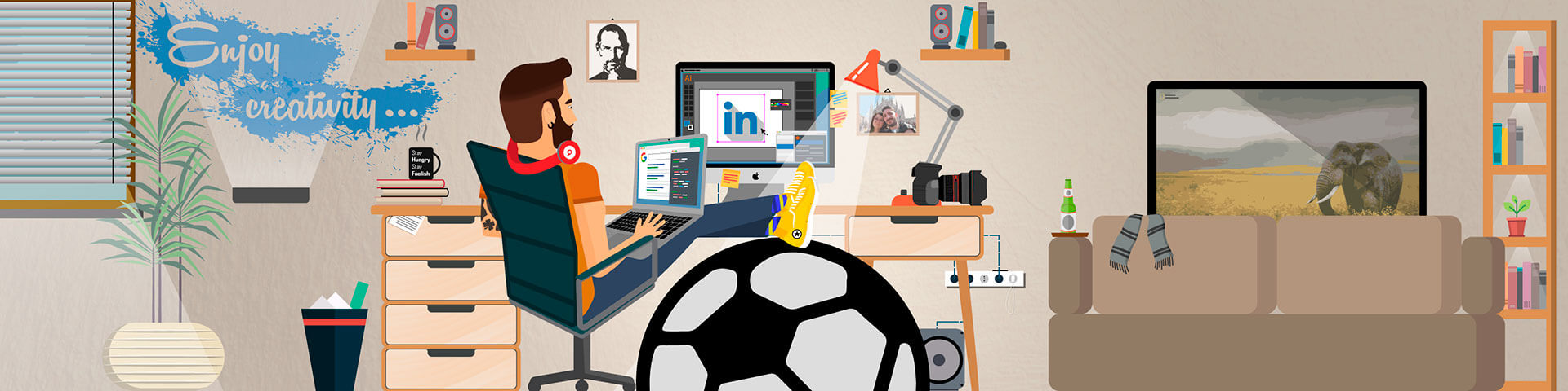 Linkedin Cover - Artwork