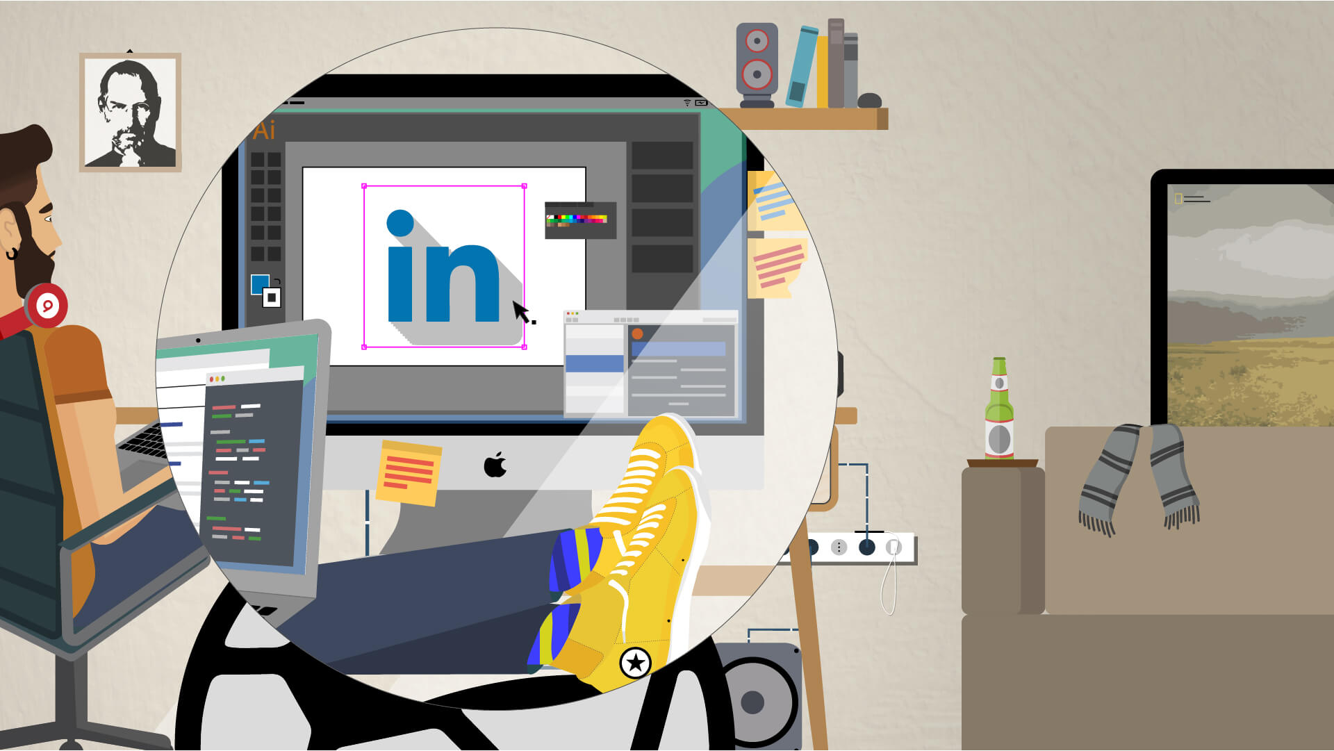 Linkedin Cover - Artwork