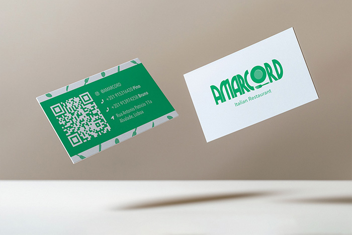 Amarcord - Branding & Menu